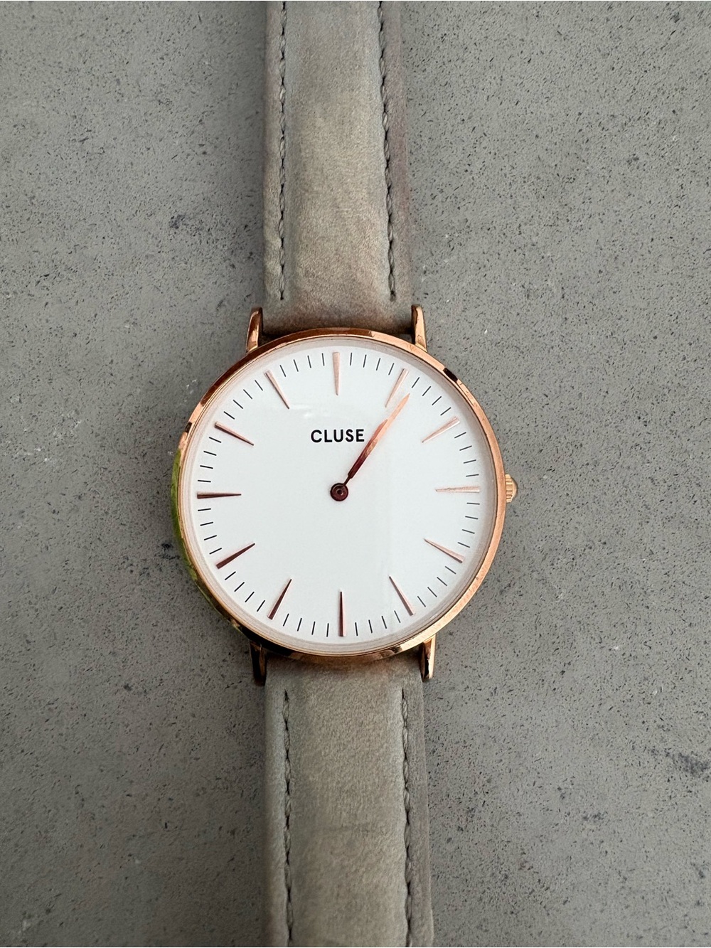 CLUSE | Rose Gold, White Face Women’s Watch
